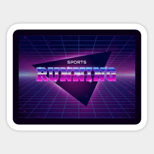 The Running Sticker